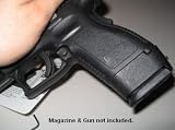 A&G Mag Spacer Black Springfield XD Full to XD Sub by A&G