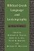 Books : Biblical Greek Language and Lexicography