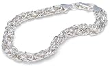 Sterling Silver Byzantine Bracelet, 8