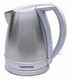 Toastess TJK-377 Stainless-Steel 1-1/4-Quart Cordless Electric Kettle