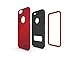 iPhone 6S 6 4.7 Case, JOTO Hybrid Tri Layer Armor Cover Case with Kickstand for Apple iPhone 6S 6 4.7-inch -Red