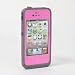 Iphone 4/4s Lifeproof Waterproof Shockproof and Dirtproof Case Lifeproof Case for Iphone 4/4s (pink)