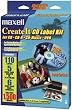 MAXELL 191021 CD/DVD Label Kit With Software & Applicator 191021