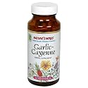 Nature's Herbs Garlic-Cayenne, 500 mg, Capsules, 100 capsules (Pack of 4)