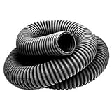 4? ID X 11? Gasoline Truck Exhaust Hose with Flared End CRU FLT400 by CRUSHPROOF