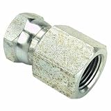 1/2in. NPSM x 1/2in. NPTF Straight F Swivel Adapter