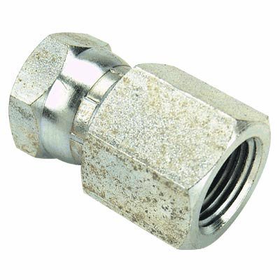 1/2in. NPSM x 1/2in. NPTF Straight F Swivel Adapter