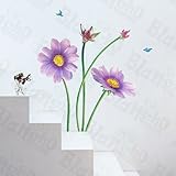 Garish Purple - Wall Decals Stickers Appliques Home Decor