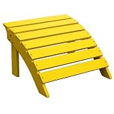 Adirondack Footrest - Yellow