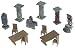 Mage Knight Dungeons Miniatures Game Artifacts Set 1