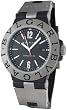 Bvlgari Diagono Titanium and Black Rubber Mens Watch TI44BTAVTDSLN