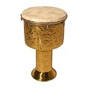 Metal Zarb Drum, 12" - Fiberskyn head