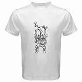 Men's Customized BASKETBALL DRIBBLING BEE 100% Cotton White T-shirt