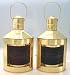 10 Port and Starboard Brass Oil Lamps - Nautical Ship Reproductions