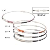 ＲＡＫＵＷＡネックＳ待望のＮＥＷモデル登場！　ファイテン　ＲＡＫＵＷＡネックＳ　３ライン　スケルトン　（スケルトン／ピンク　５０ｃｍ