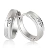 Goldmaid Damen-Creolen 925 Sterlingsilber 2 Zirkonia Co O429S