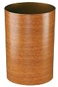 Umbra Treela Bin with Wood Grain Finish- 3 gallon (14 L)- Cherry & Bronze