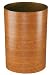 Umbra Treela 3-Gallon Polypropylene Waste Can, Cherry Wood grain