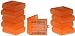 AA / AAA Battery Case with Charge Reminder Markings (10 Pack)