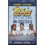 2006 Topps Baseball Updates & Highlights RANDOM Hobby Pack (One Pack - 12 Cards/Pack) (1 Auto or Relic Card in EVERY Box)