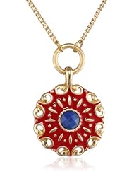 NINE WEST VINTAGE AMERICA "Full Bloom" Worn-Gold Tone Convertible Pendant Necklace, 16"