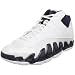 adidas Men's The Oracle Basketball Shoe,Running White/Dark Navy/Orange Beauty,19 M US