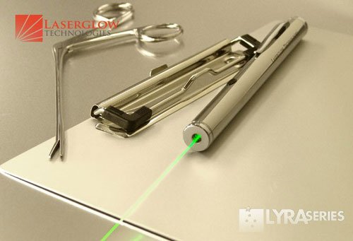 Laserglow Technologies LYRA-C3 Lyra-C3 Green Laser Pointer 2.0-4.5mW