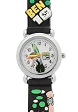 TimerMall OEM - Montre Enfants - Quartz - Caoutchouc - Ben 10 Circle Line Toy Cadran noir Bracelet CartoSport Watches