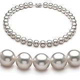 White 12-13mm AAA South Sea Pearl Necklace 16 inch Choker Length