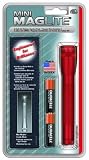 MagLite AA Mini Mag Red Flashlight Holster Pack