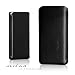 Original Milan Ultraslim "Echtes Leder" - Etui - Tasche f�r iPhone 4 & 4S - schwarz