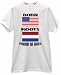 BORN AMERICA USA ROOTS IN THE NETHERLANDS HOLLAND AMSTERDAM EUROPE NATIVE FLAG T SHIRT