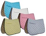 Roma Ecole Diamond Wave Close Contact Saddle Pad- Horse Size