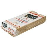 Natural Value 100% Recycled Paper Lunch Bags - Pack of 50-NV-60350