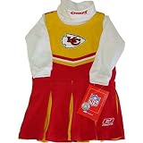 Kansas City Chiefs NFL Toddler Cheerleader Halloween Costume 2T
