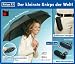 Knirps X1 Taschenschirm, schwarz