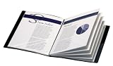 Cardinal by TOPS Products Custom ShowFile Presentation Book, 8.5 x 11 Inch Sheet Size, 6 Pockets, Black (50032CB)