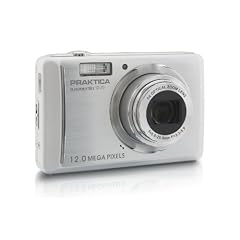 Praktica Luxmedia 12-Z5 Digitalkamera (12 Megapixel, 5-fach opt. Zoom, 6,9 cm Display) silber