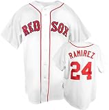 Manny Ramirez Boston Red Sox Home Youth MLB Replica Jersey