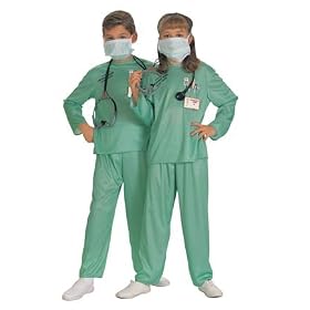 Halloween Concepts Child's E.R. Doctor Costume, Small