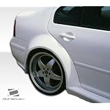 1999-2004 Volkswagen Jetta Type E Widebody Rear Fender Flares by DuraFlex