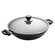 Scanpan Classic Deep 12-1/2-Inch Covered Chef Pan/Wok