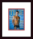 Olympic Preview: Pool Shark / TIME Cover: August 9, 2004, Framed Art Print by TIME Magazine
