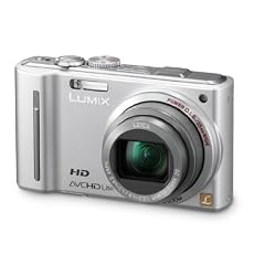 Panasonic Lumix DMC-TZ10EG-S Digitalkamera (12 Megapixel 12-fach opt. Zoom, 7,6 cm (3 Zoll) Display, Bildstabilisator, Geo-Tagging) silber