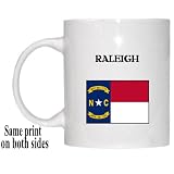 US State Flag - RALEIGH, North Carolina (NC) Mug