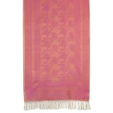 Produkt-Bild: Indien Mehrfarbig Schal Tanchoi Kunst-Seide 50 x 182 cm