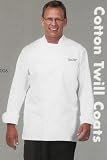 Unisex White Executive Chef Coat