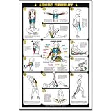Fitnus Chart -Aerobic Flexibility 23"x35, Accessories, Weight Lifting AC-MSCHRTAF