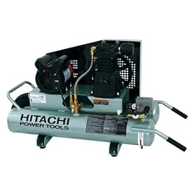 Hitachi EC25G 1.5 HP 8 Gallon Wheelbarrow Air Compressor