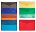 5 Star Premier Envelope Wallet Polypropylene A4 Translucent Assorted (Pack 25)